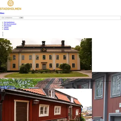 Stadsholmen startsida 2018