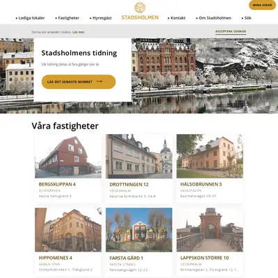 Stadsholmen startsida 2025
