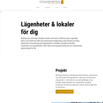 Stadsporten startsida 2021