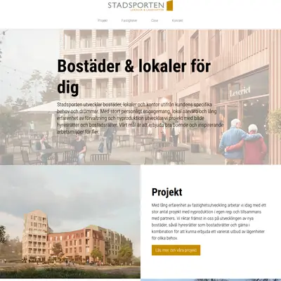 Stadsporten startsida 2024