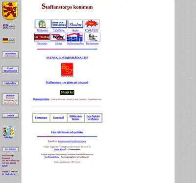 Staffanstorps Aktuellt startsida 1997