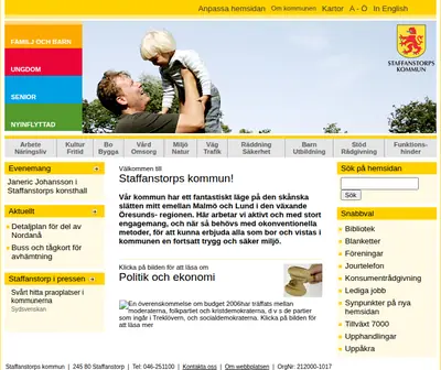 Staffanstorps Aktuellt startsida 2006