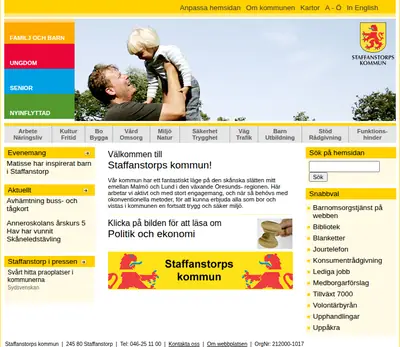 Staffanstorps Aktuellt startsida 2007