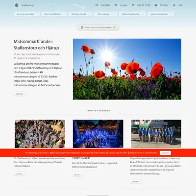 Staffanstorps Aktuellt startsida 2017