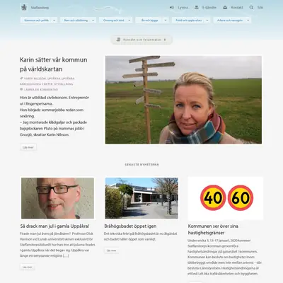 Staffanstorps Aktuellt startsida 2020