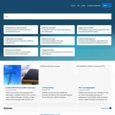 Staffanstorps Aktuellt startsida 2023