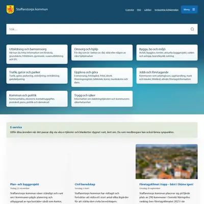 Staffanstorps Aktuellt startsida 2024