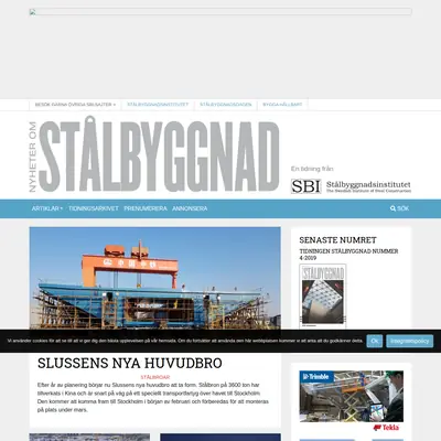 Nyheter om Stålbyggnad startsida 2020