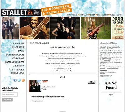 Stallet.st startsida 2014