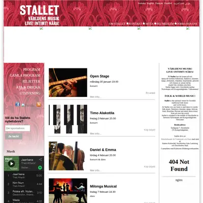 Stallet.st startsida 2017