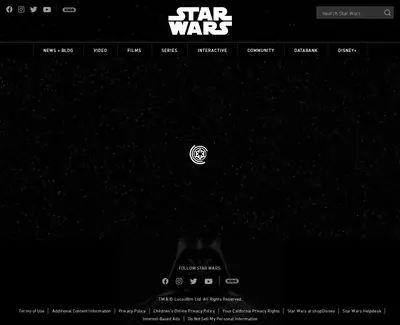 Star Wars startsida 2022