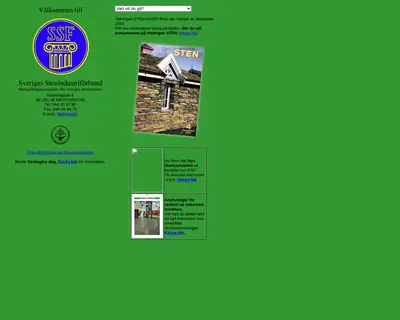 STEN startsida 2004