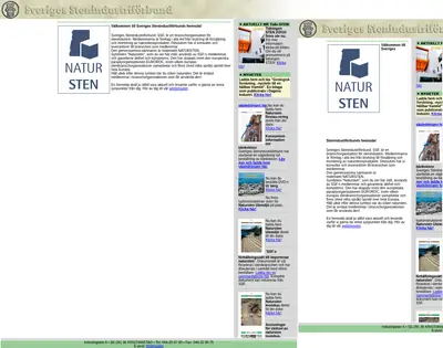 STEN startsida 2007