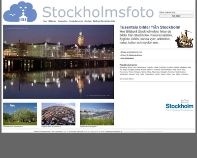 www.stockholmsfoto.se startsida 2010
