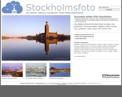 www.stockholmsfoto.se startsida 2019