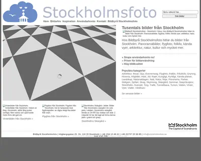 www.stockholmsfoto.se startsida 2020