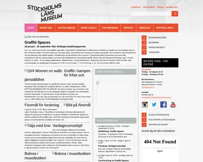 stockholmslansmuseum.se startsida 2015
