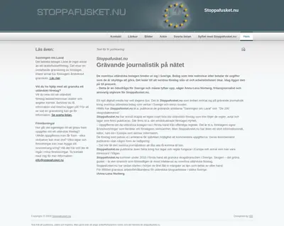 www.stoppafusket.nu startsida 2010