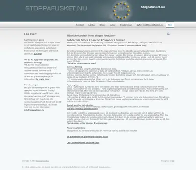 www.stoppafusket.nu startsida 2011
