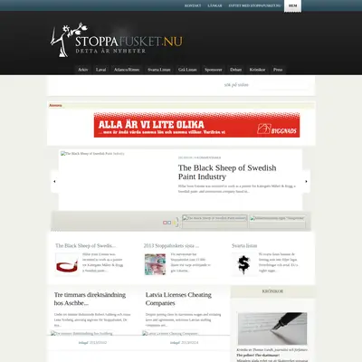 www.stoppafusket.nu startsida 2013