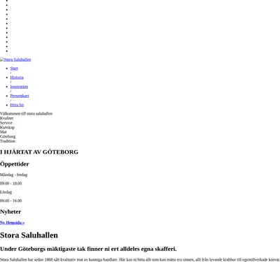 SALUHALLEN startsida 2015