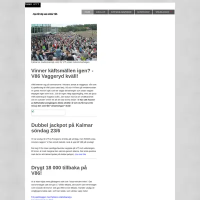 STORAVINSTER.SE startsida 2013