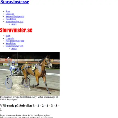 STORAVINSTER.SE startsida 2014