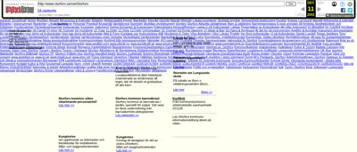 storfors.se startsida 2003