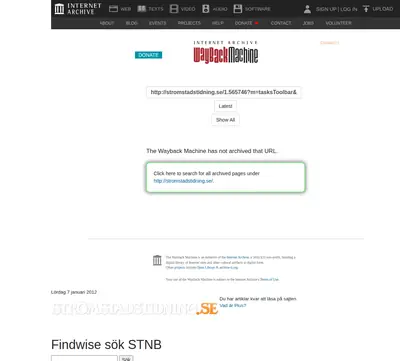 Björklövet startsida 2012