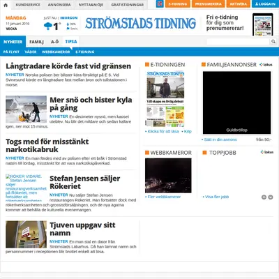 Björklövet startsida 2016