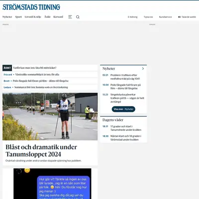 Björklövet startsida 2024