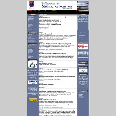Kultur och fritid, Strömsunds kommun startsida 2003