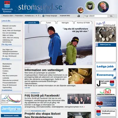 Kultur och fritid, Strömsunds kommun startsida 2011