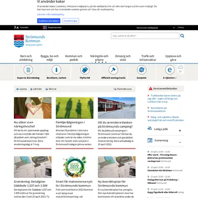 Kultur och fritid, Strömsunds kommun startsida 2023