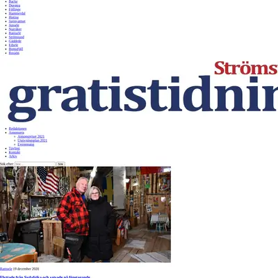 Strömsunds Gratistidning startsida 2021