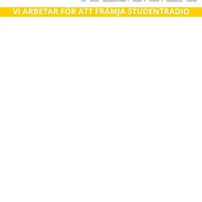 Pite FM studentradion Play startsida 2023