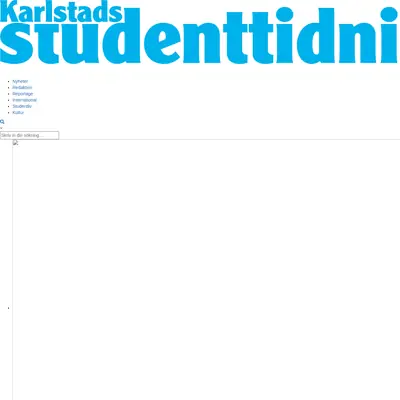 Karlstads studenttidning startsida 2025
