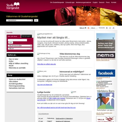 Cirkeln startsida 2011