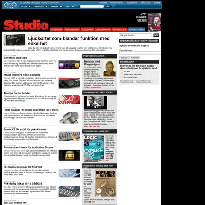 STUDIO startsida 2013
