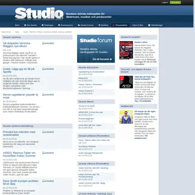 STUDIO startsida 2014
