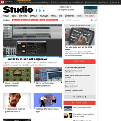 STUDIO startsida 2015
