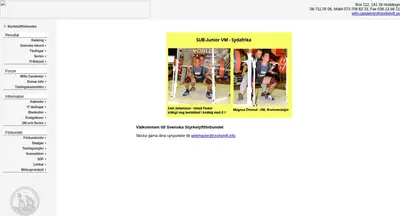 www.styrkelyft.se startsida 2003