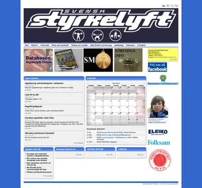 www.styrkelyft.se startsida 2010