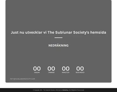 www.sublunarsociety.com startsida 2024