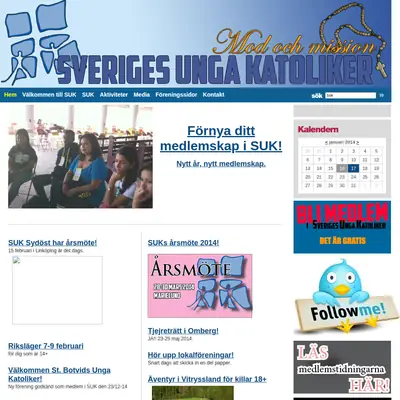 Angelus startsida 2014