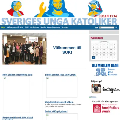 Angelus startsida 2018