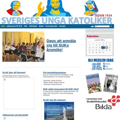 Angelus startsida 2020