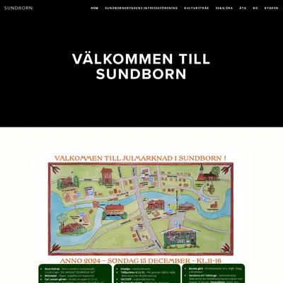 Sundborns Nytt startsida 2025