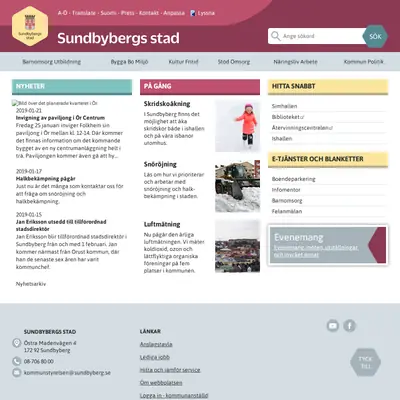 Mitt i Sundbyberg startsida 2019