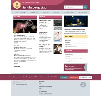 Mitt i Sundbyberg startsida 2024
